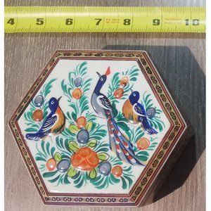 Handmade Khatam Box - Inlaid Decorative Jewelry Box